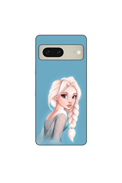 OEM Husa compatibila cu Google Pixel 8 Silicon Gel Tpu Model Printesa