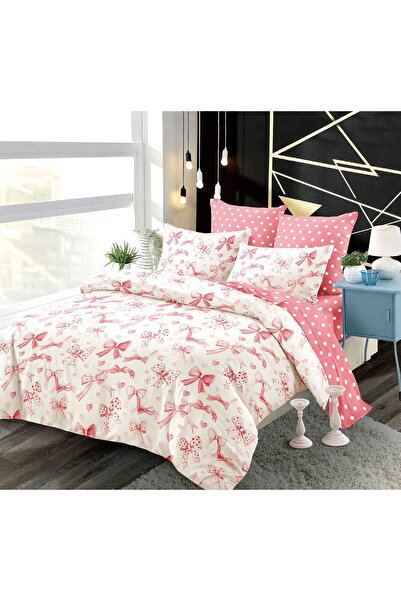 OEM Fine Cotton Duvet Cover Set with Stretchy 6 pieces 2 persons Primavara