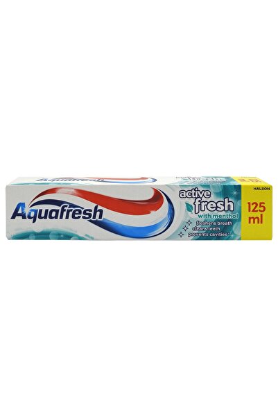 SOHO Pasta de Dinti, Aquafresh, 125 ml Active Fresh,