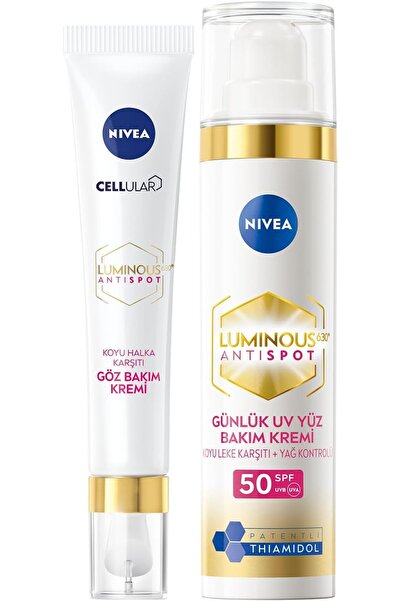 Yıldızan Anti-Blemish Day Care Cream 40ml, Spf50 + Luminous S630 Anti-Dark Ci...