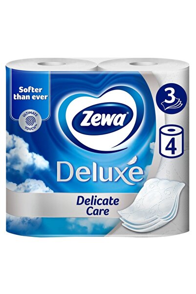 Bibilel Zewa Toilet Paper 4ROLLS 3LAYERS Pure White