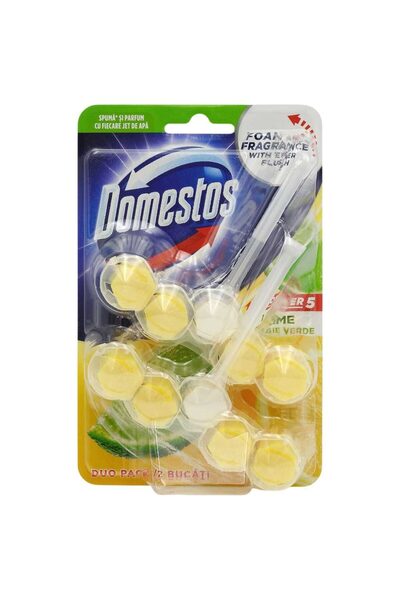 SOHO Toilet air freshener, Domestos, Balls 2 X 55 g Lime,