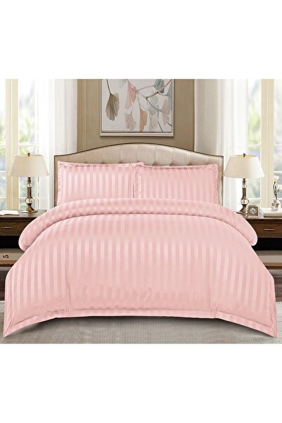 OEM Deluxe damask Duvet Cover Set Horeca range - with Stretchy - 4 pieces 100...
