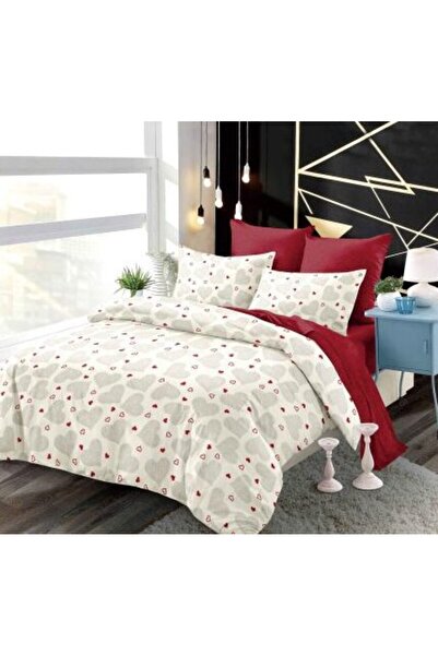 OEM Fine Cotton Duvet Cover Set with Stretchy 6 pieces 2 persons Primavara