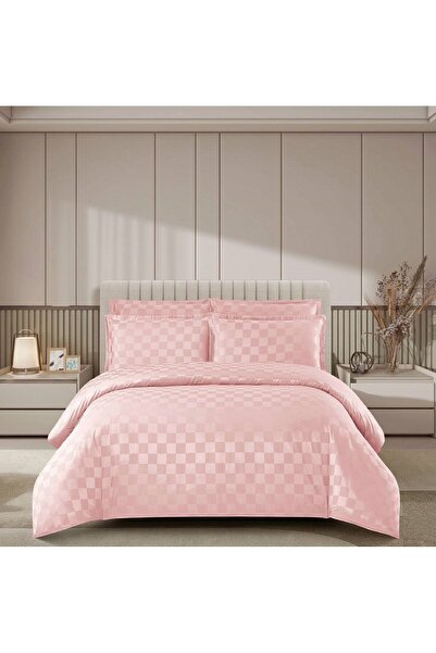 OEM Luxury hotel damask Duvet Cover Set - with Stretchy - 4 pieces 2 persons ...