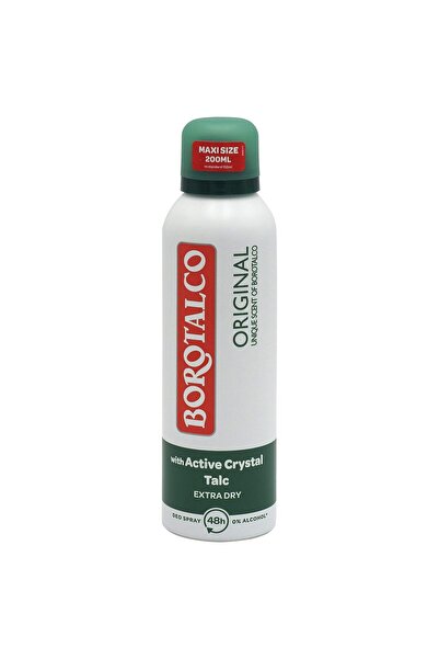 Vader Antiperspirant Deodorant, Borotalco, 200 ml Original,