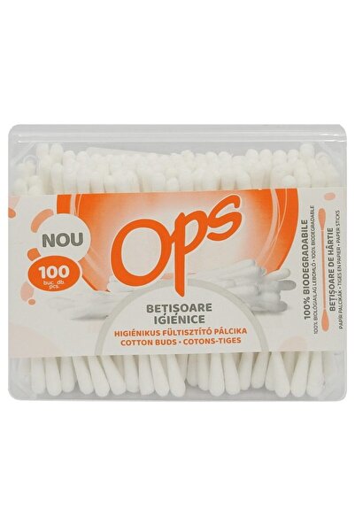 Vader Betisoare, Ops, Urechi 100 buc Cutie Dreptunghiulara,