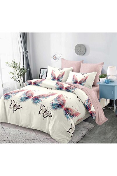 OEM Fine Stretchy Cotton Duvet Cover Set 6 pieces 2 persons Spring
