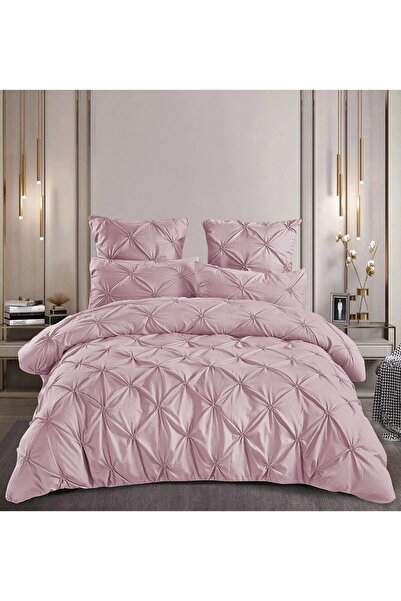 OEM 100% fine Cotton Duvet Cover Set - Deluxe - with Stretchy - 6 pieces Prim...