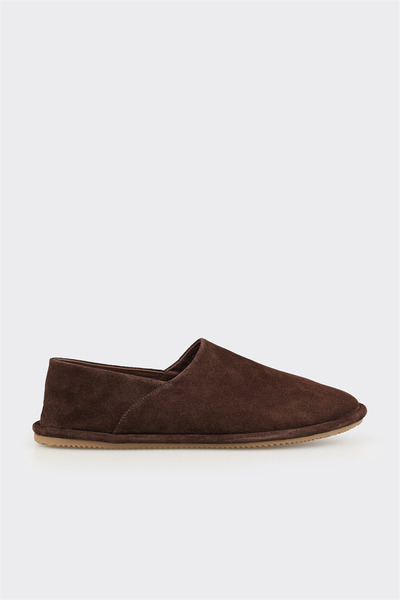Elle Shoes Kahve Deri Erkek Günlük Ayakkabı