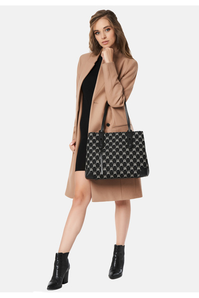C'iel Large Bag with leather insertsEnora