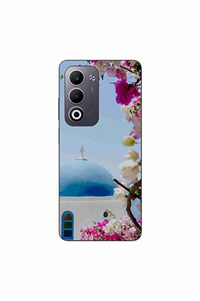 OEM Θήκη συμβατή με Oppo A5 Σιλικόνης Gel TPU με σχέδιο Ελλάδα Σαντορίνη