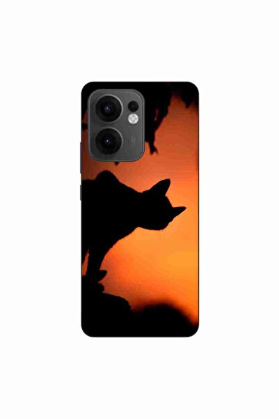 OEM Husa compatibila cu Oppo Reno13 F Silicon Gel Tpu Model Halloween Pisica ...
