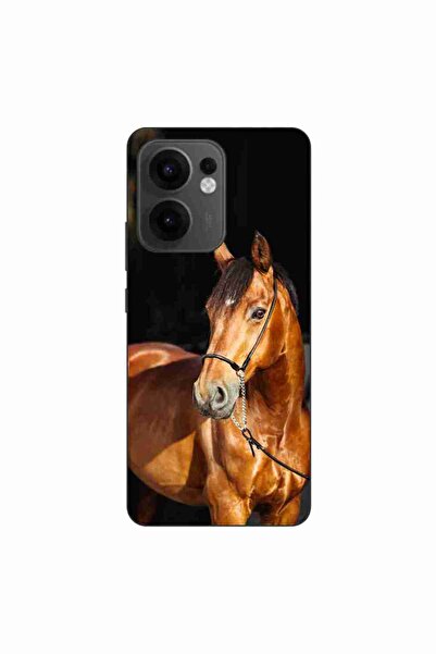OEM Husa compatibila cu Oppo Reno13 F Silicon Gel Tpu Model Cal pe Fundal Negru
