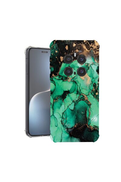 bestcase Θήκη για Honor Magic7 Pro, Αντικραδασμική 1.5MM, Σκούρο Μάρμαρο, Προ...