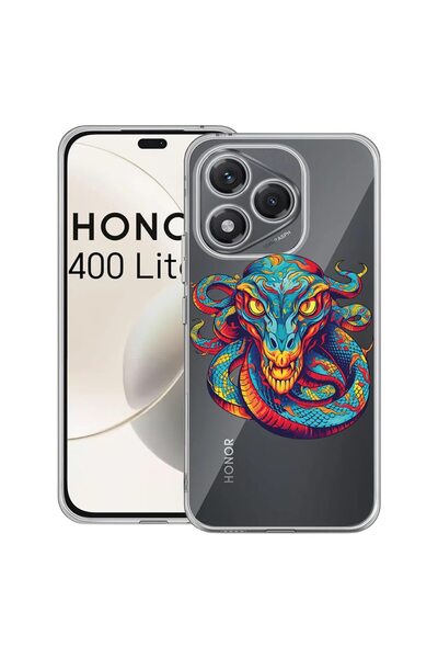 bestcase Калъф за Honor 400 Lite 5G, BestCase™ Прозрачен силиконов 2ММ, Драко...