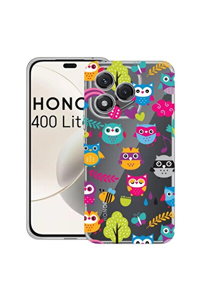 bestcase Husa pentru Honor 400 Lite 5G, BestCase¬Æ Clear Silicon 2MM, Owl, An...