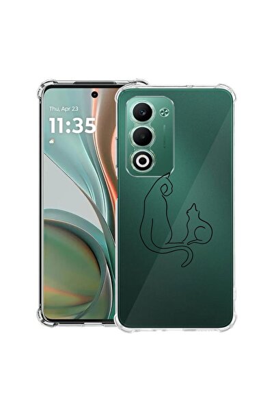 bestcase ¬Æ Husa Anti Shock pentru OPPO A5 5G cu Design Abstract Cat, 2052056...
