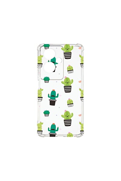 bestcase ¬Æ Husa Anti Shock 1.5MM, Compatibila Cu OPPO Reno 11F, Cactus, Rezi...