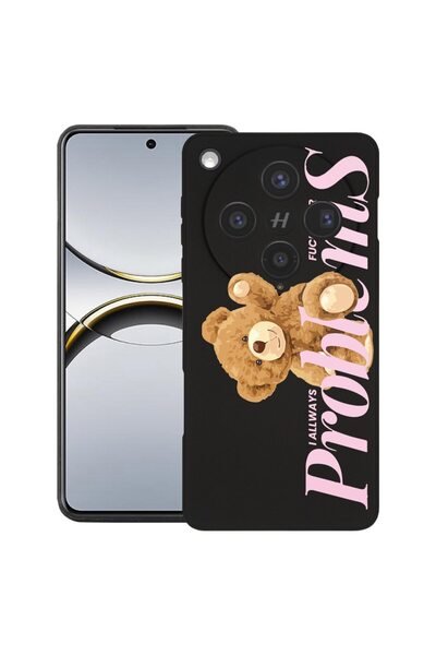bestcase Θήκη Σιλικόνης Premium Συμβατή με OPPO Find X8, με Σχέδιο Αρκουδάκι ...