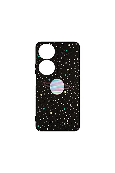 bestcase Θήκη Σιλικόνης Premium, Συμβατή με Honor X7b, Σχέδιο Σύμπαν, Πλανήτε...