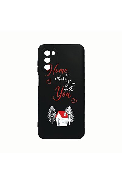 bestcase Husa Silicon, Compatibila Cu Motorola Moto G82 / Moto G52, Home Is W...