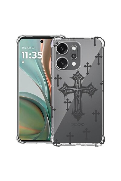 bestcase Αντικραδασμική Θήκη για OPPO Reno14 5G με Σχέδιο Σταυρού, 2052057 AS...