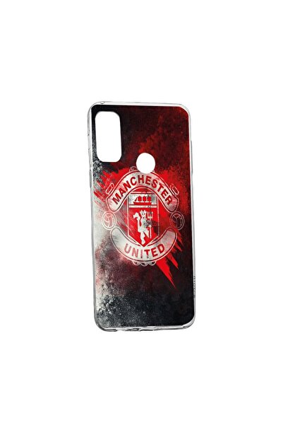 bestcase Husa Silicon Football, Manchester United, Compatibila Cu Motorola Mo...