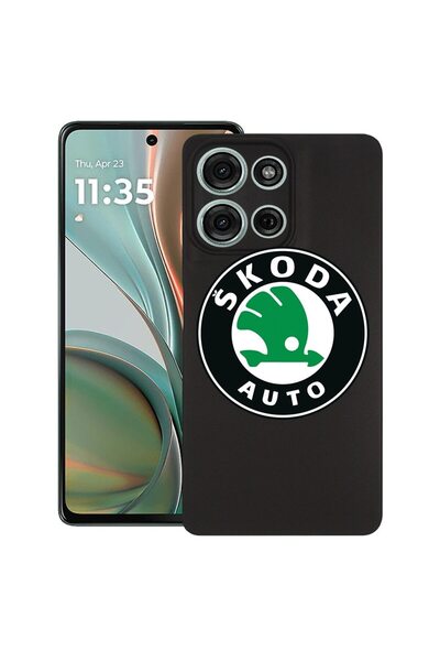 bestcase Θήκη για Motorola Moto G75, Skoda Classic, Λεπτή σιλικόνη 0.8MM, Αντ...