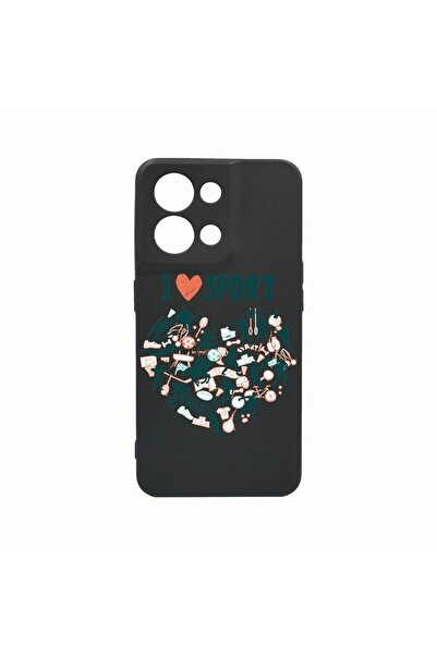 bestcase Θήκη Σιλικόνης, Συμβατή με Oppo Reno8 Pro, Λατρεύω το Σπορ, Ανθεκτικ...