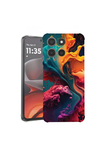 bestcase ¬Æ Husa Anti Shock pentru Motorola Edge 60 / Edge 60 Fusion cu Desig...