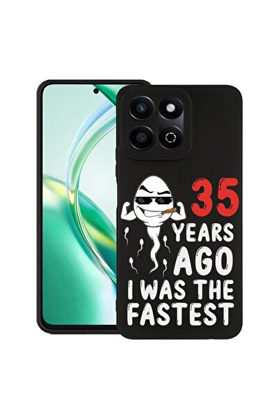 bestcase Husă subțire din silicon pentru Honor 200 Smart, 35 de ani în urmă, ...