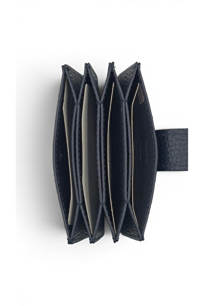 Pierre Cardin 100% Genuine Leather Unisex Snap Fastener Card Holder for Women...