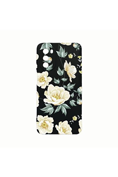 bestcase Θήκη Σιλικόνης, Συμβατή με Motorola Moto G82 / Moto G52, Σχέδιο Λουλ...