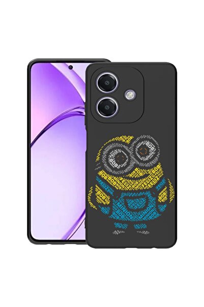 bestcase ¬Æ Husa pentru OPPO A60 5G / A40 / A40M, Calligraphy Minion, Slim Si...