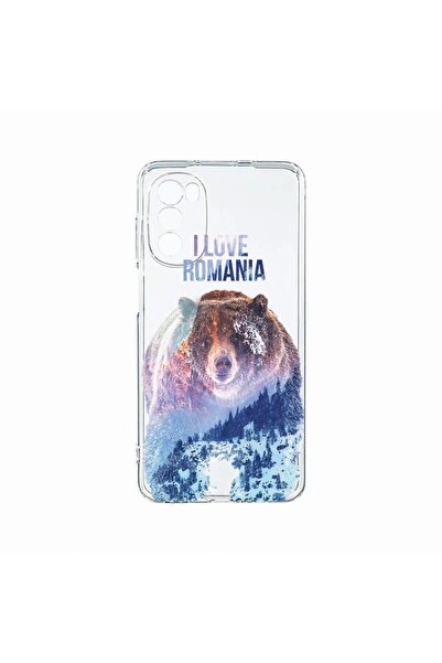 bestcase Husa Silicon, Compatibila Cu Motorola Moto G82 / Moto G52, I Love Ro...
