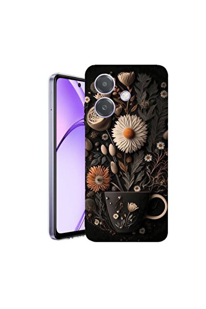 bestcase Husa pentru OPPO A40 / A40M, BestCase¬Æ Clear Silicon 2MM, Happy Flo...
