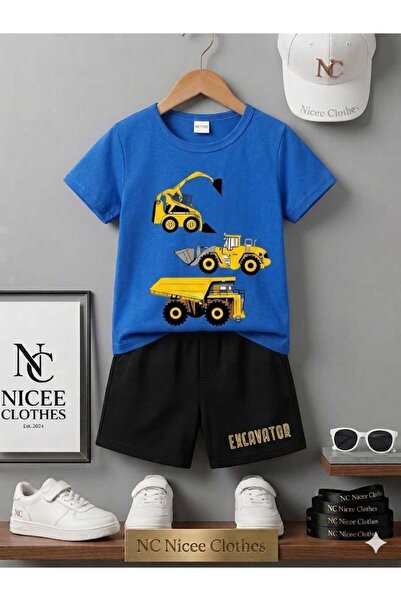 NC Nicee Clothes ΚΑΛΟΚΑΙΡΙΝΟ ΠΑΙΔΙΚΟ ΣΕΤ ΜΠΛΟΥΖΑΚΙ-ΣΟΡΤΣ ΟΥΝΙΣΕΞ (ΜΕ ΣΧΕΔΙΟ Ε...