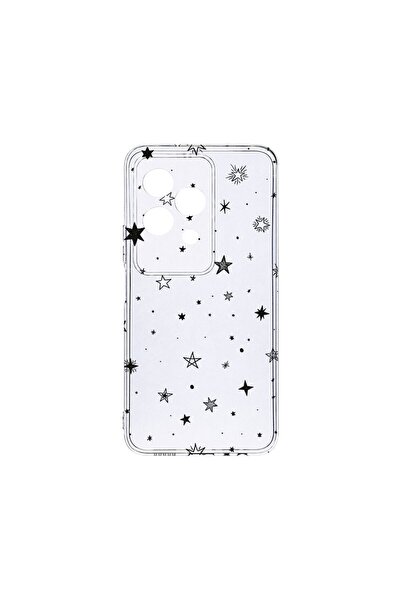 bestcase Διαφανής Θήκη Σιλικόνης 2MM, Συμβατή με Honor 200 Lite, Αστέρια, Αντ...