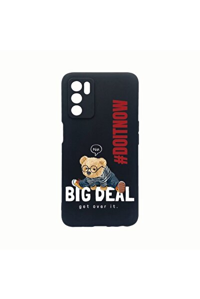 bestcase Θήκη Σιλικόνης, Συμβατή με Oppo A16, Do It Now Teddy, Ανθεκτική στη ...