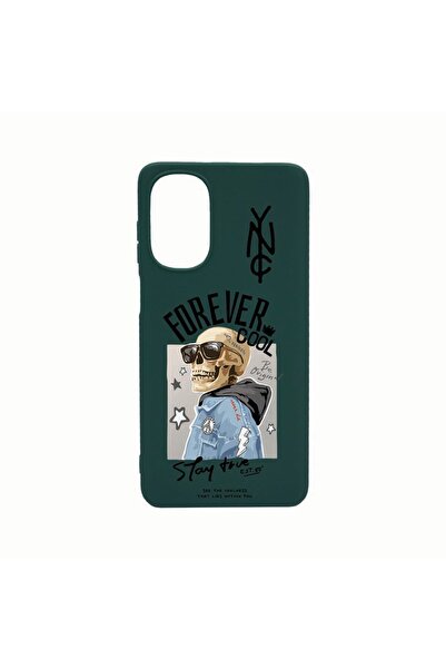 bestcase Husa Silicon, Compatibila Cu Motorola Moto E32s, Forever Cool Skelet...