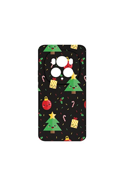 bestcase ¬Æ Husa Premium Silicon, Compatibila Cu Honor Magic6 Pro, Xmas Tree,...