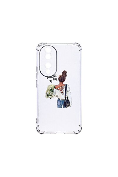 bestcase Αντικραδασμική Θήκη 1.5MM, Συμβατή με Honor 90, Όμορφη Ημέρα της Μαμ...