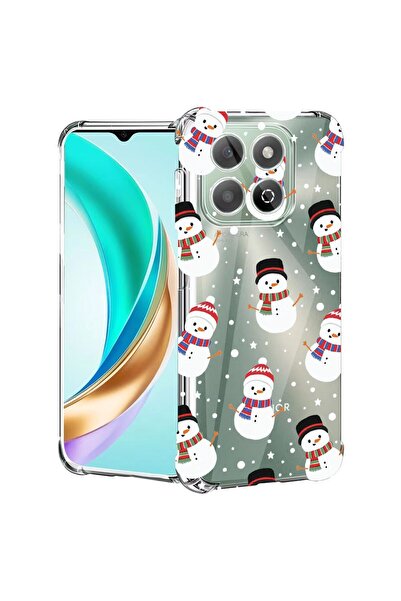 bestcase ¬Æ Husa compatibila Honor X8C, Anti Shock 1.5MM, Snowman, Protectie ...