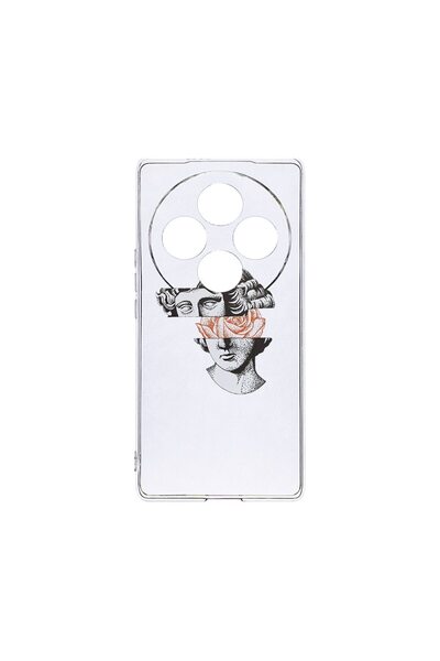 bestcase ¬Æ Husa Clear Silicon 2MM, Compatibila Cu OPPO Reno12 FS / Reno12 F,...