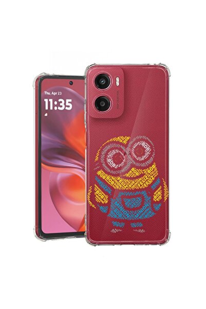 bestcase ¬Æ Husa compatibila Motorola Moto E15, Anti Shock 1.5MM, Calligraphy...