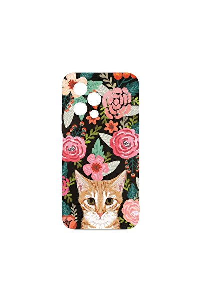 bestcase Husă Premium din Silicon, Compatibilă cu Honor 200 Lite, Pisică și F...