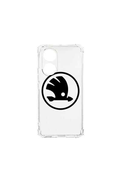 bestcase Αντικραδασμική Θήκη 1.5MM, συμβατή με OPPO A38, Λογότυπο Skoda, Τεχν...