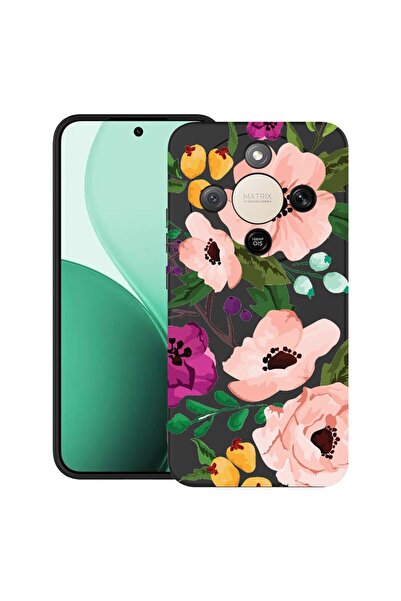 bestcase Υπέρλεπτη Θήκη TPU Συμβατή με Honor Magic8 Lite, Παστέλ Λουλούδια, 3...