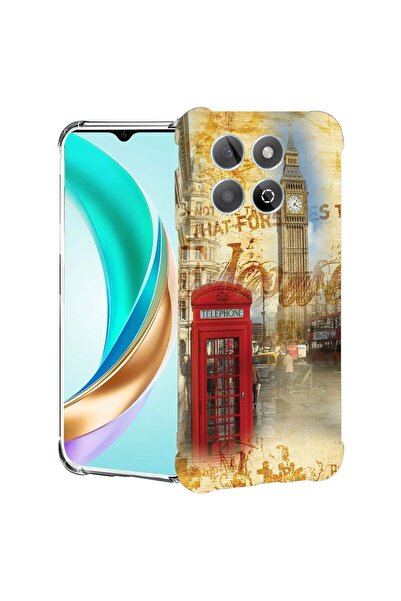 bestcase ¬Æ Husa compatibila Honor X8C, Anti Shock 1.5MM, London, Protectie c...